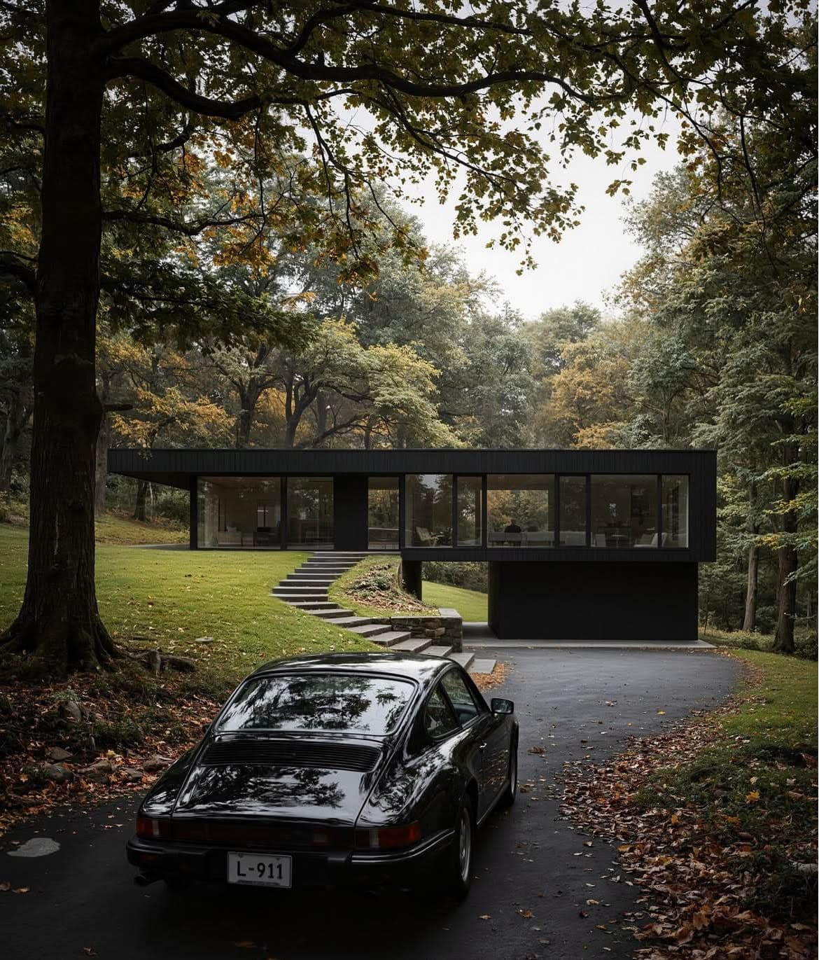 A quiet home tucked into Melbourne bushland